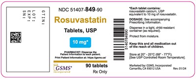 51407-849-90lb (Rosuvastatin)